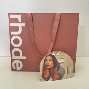 Hailey Bieber Rhode Paper Shopping Gift Bag